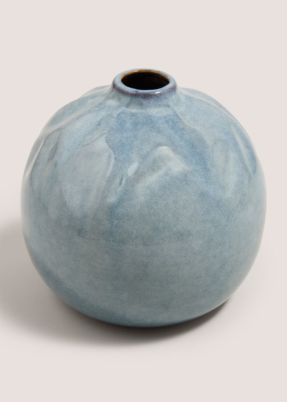 Blue Reactive Vase