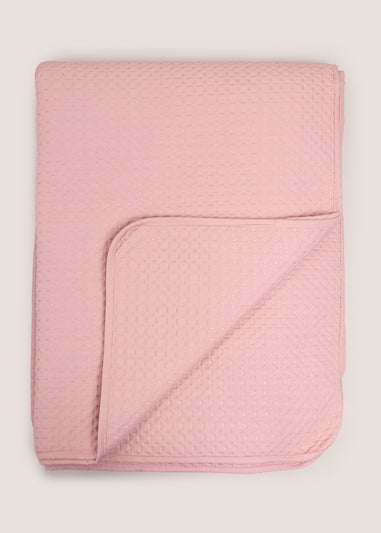 Pink Washed Pinsonic Bedspread