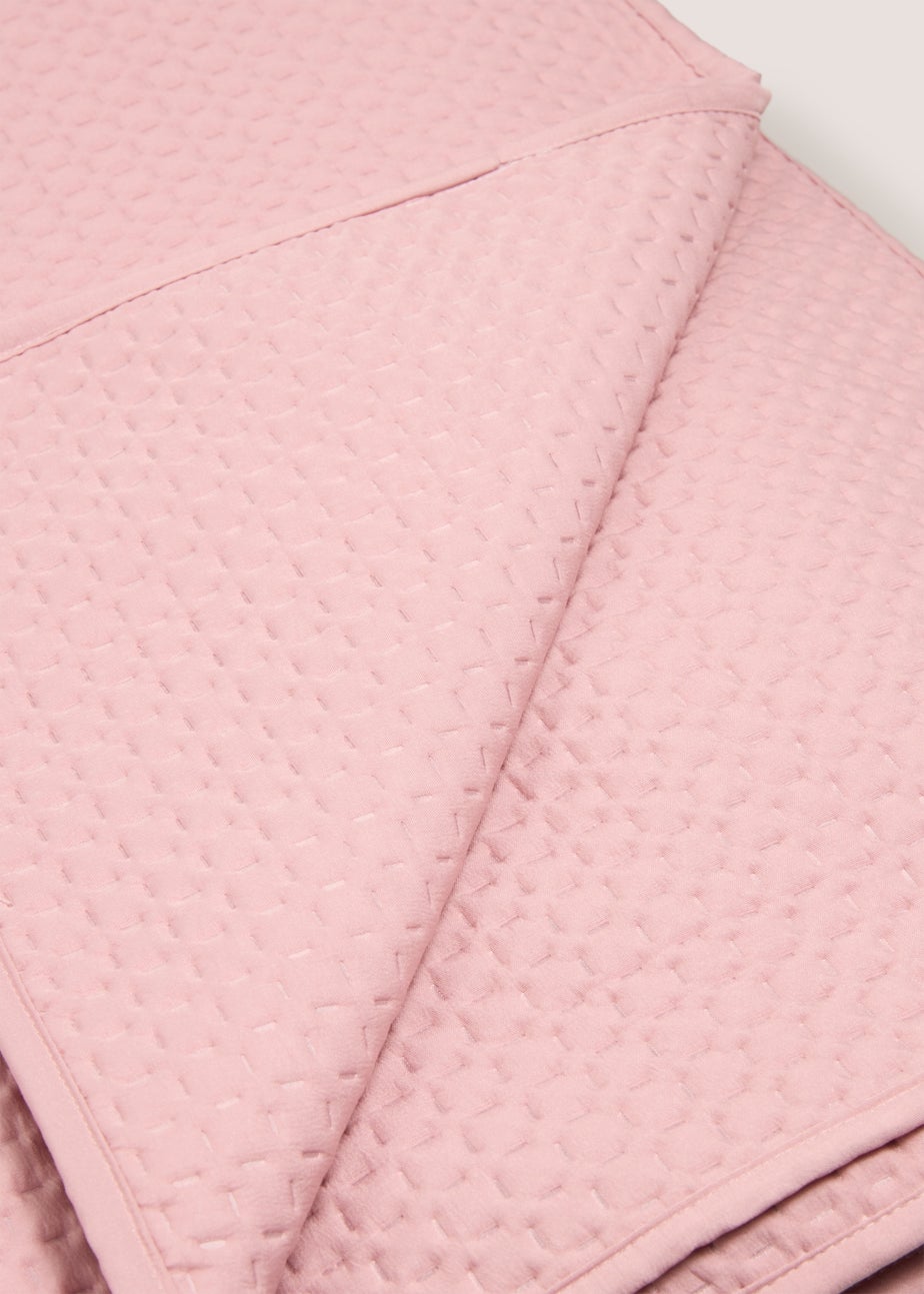Pink Washed Pinsonic Bedspread