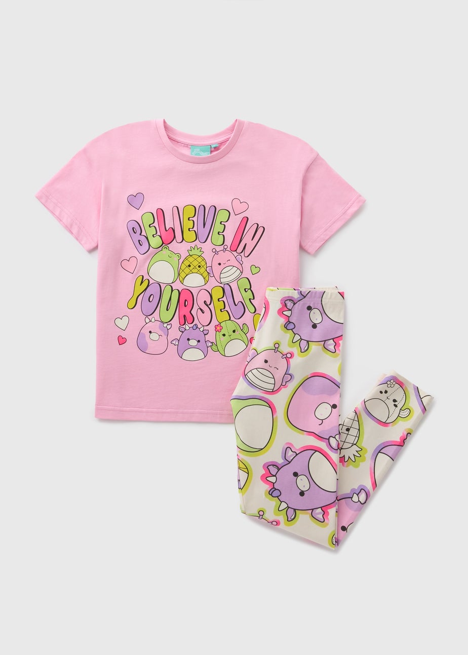 Squishmallows Girls T-Shirt & Leggings Set (4-13yrs)