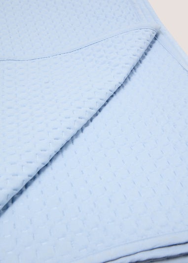 Blue Washed Pinsonic Bedspread