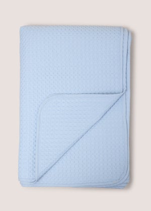 Blue Washed Pinsonic Bedspread