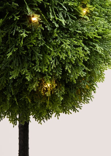 Pre Lit Topiary Plant