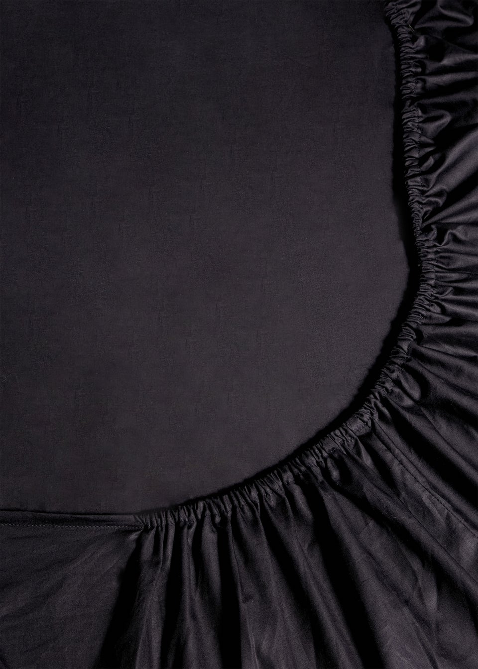 Black Deep Fit Bed Sheet.