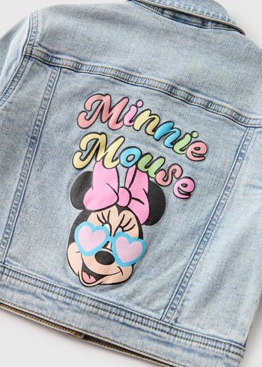 Girls Minnie Mouse Denim Jacket (1-7yrs)