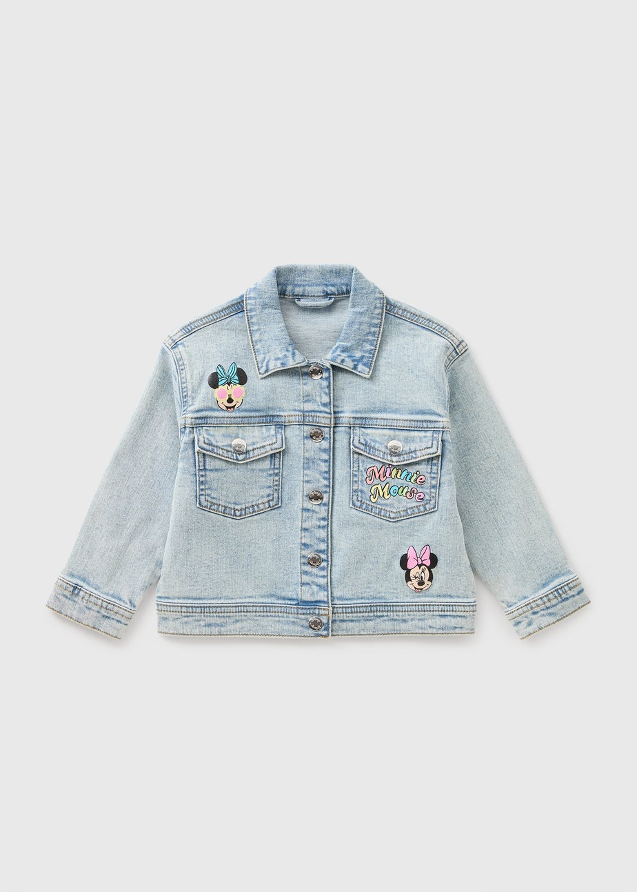 Girls Minnie Mouse Denim Jacket (1-7yrs)