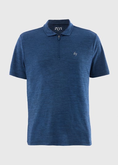Souluxe Blue Golf Polo