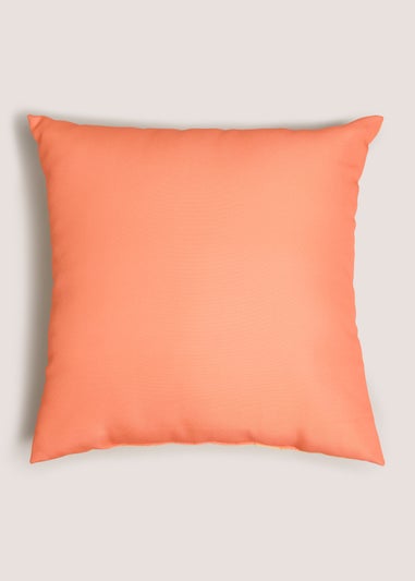 Orange Outdoor Reversible Cushion