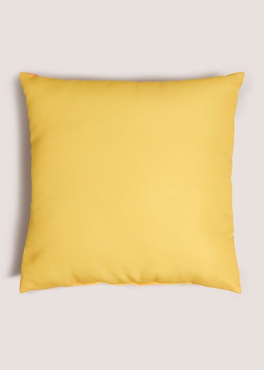 Orange Outdoor Reversible Cushion