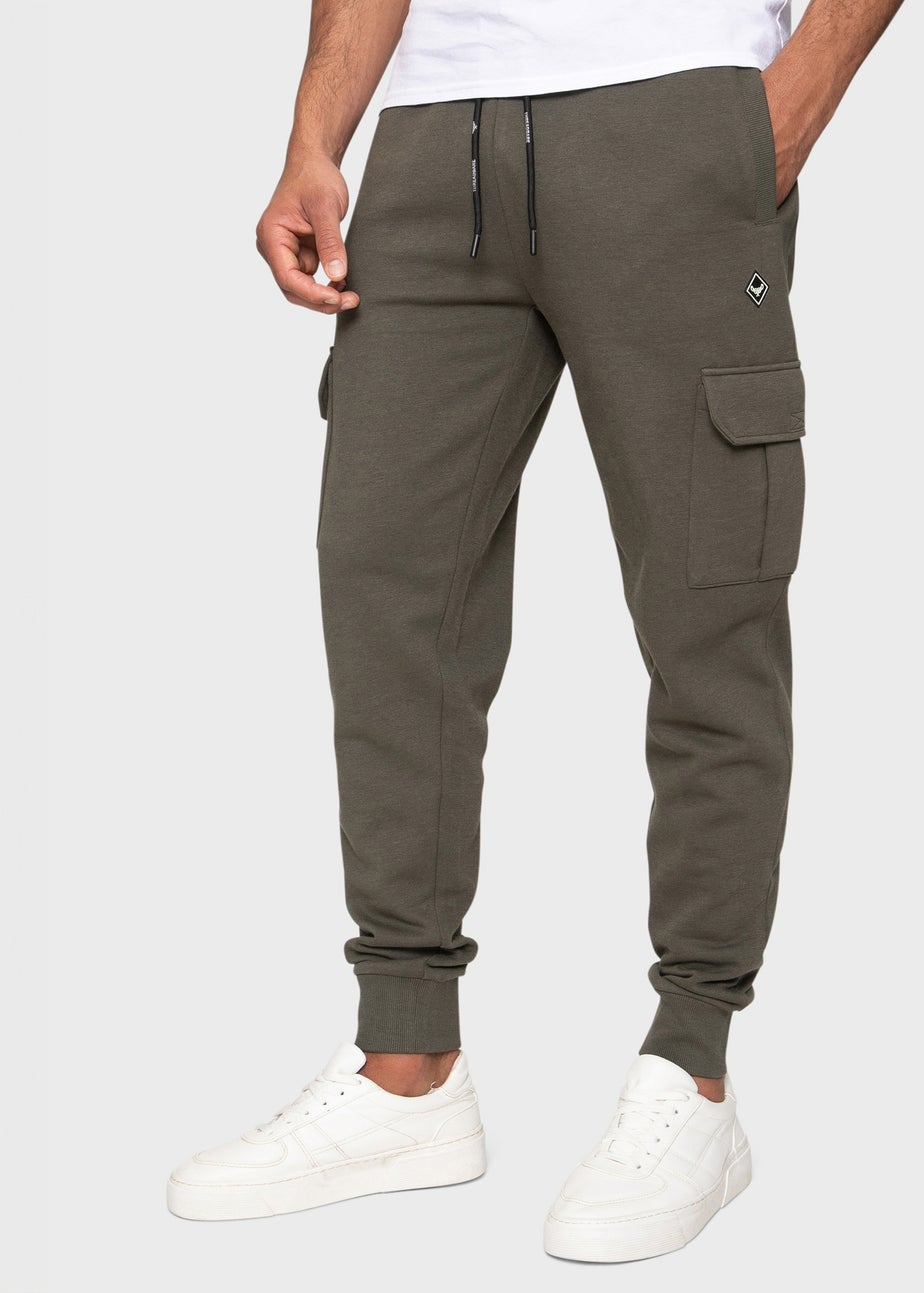 Threadbare Black 2 Pack Cargo Style Joggers