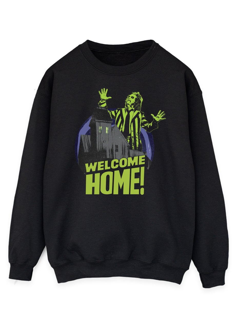 Beetlejuice Welcome Home Black Sweatshirt