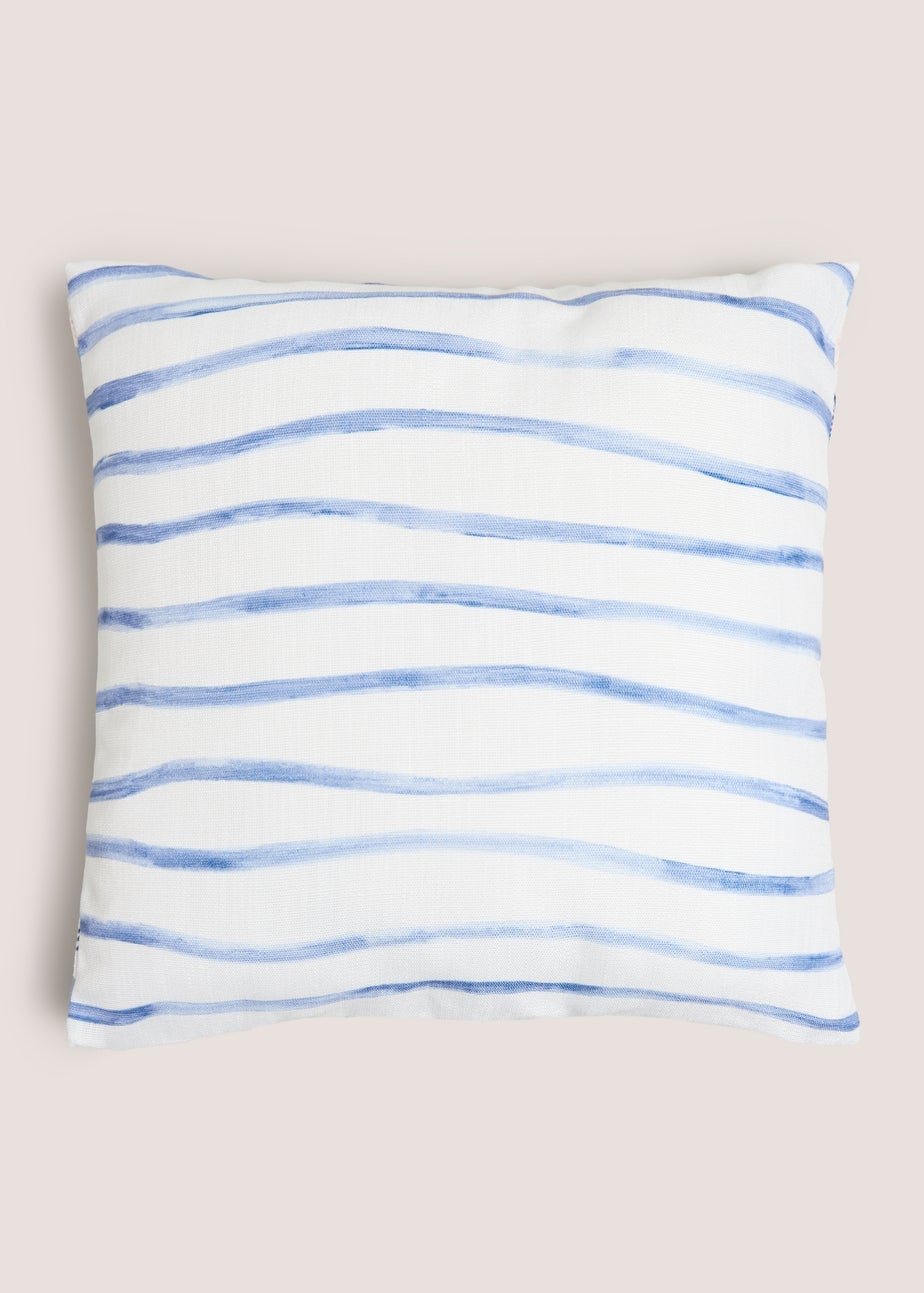 Blue Shell Print Cushion