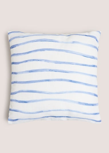 Blue Shell Print Cushion