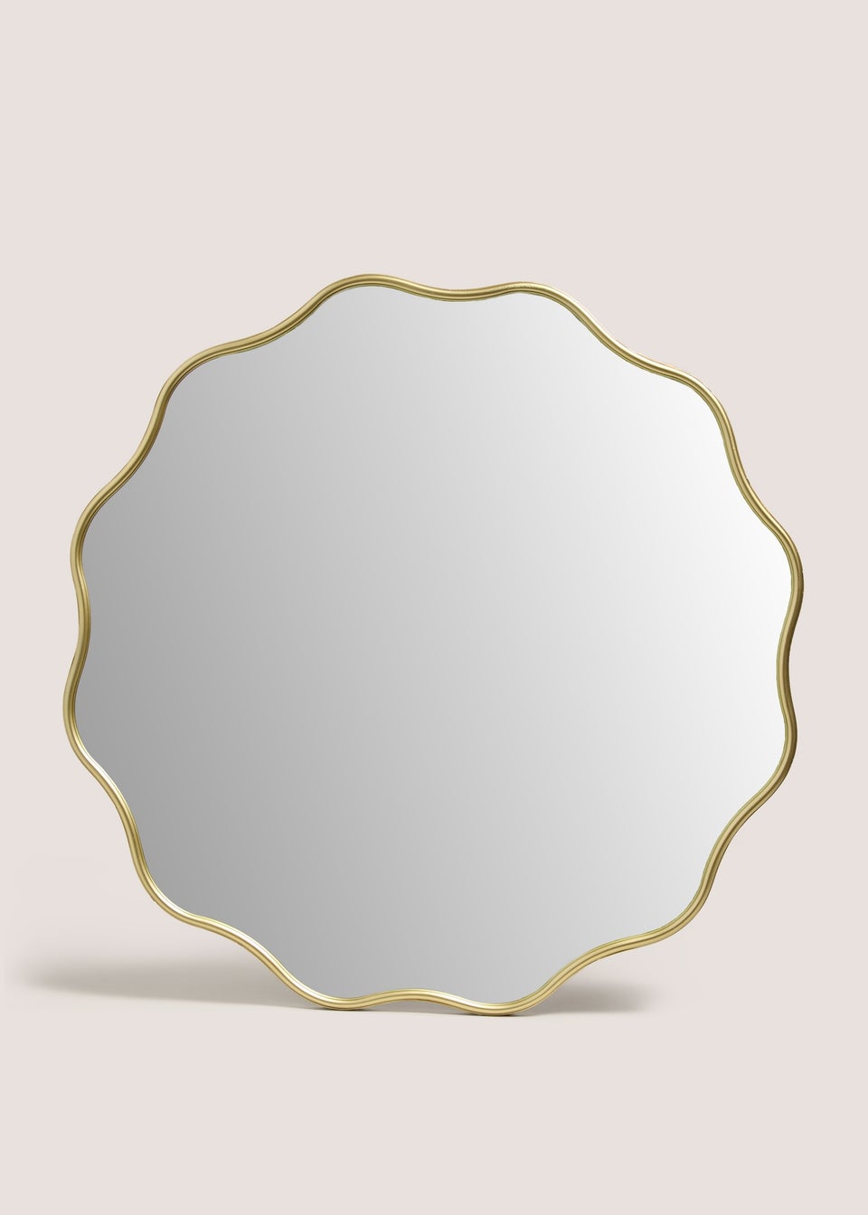 Gold Wavy Mirror