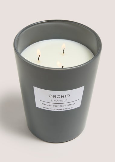 Grey Orchid & Vanilla Large Candle