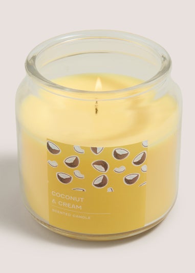 Coconut & Cream Jar Candle