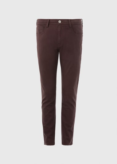 Brown Garment Dye Jeans