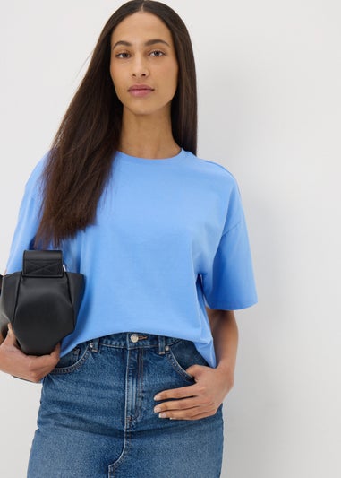 Blue Boxy T-Shirt