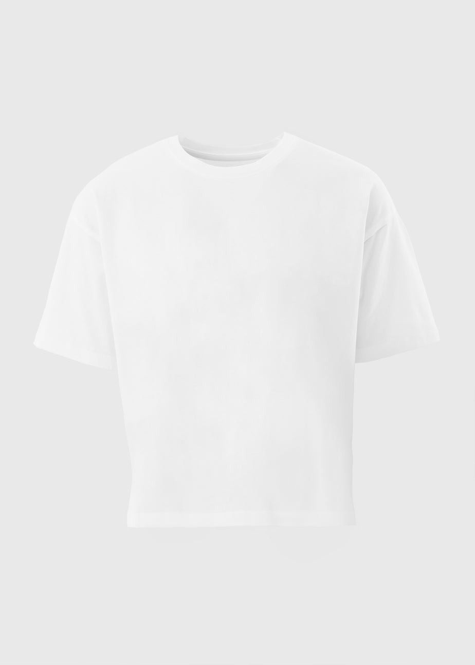 White Boxy T-Shirt