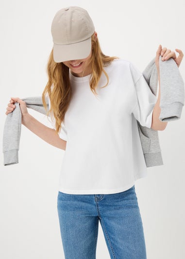 White Boxy T-Shirt