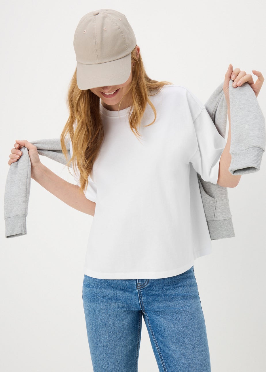 White Boxy T-Shirt