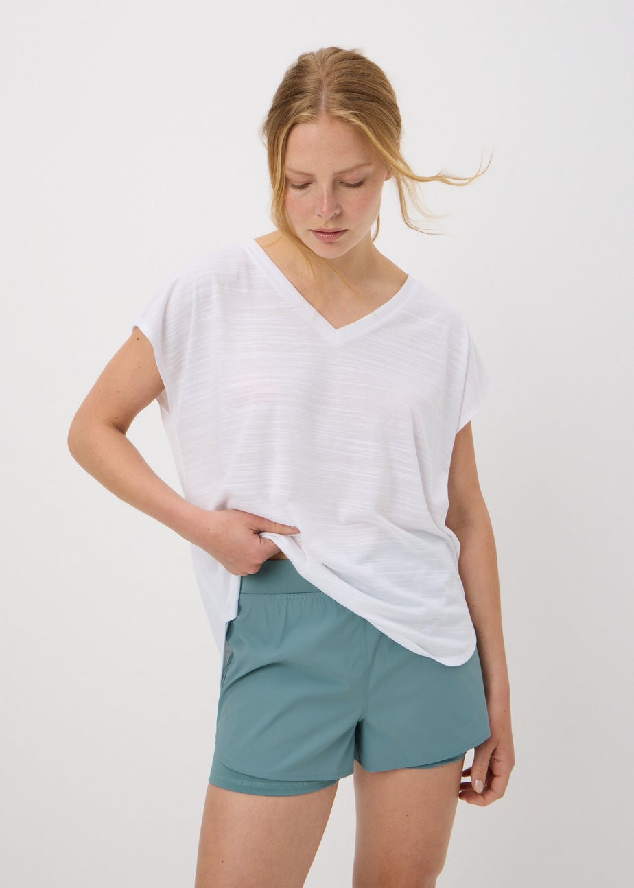 Souluxe Green 2 in 1 Shorts