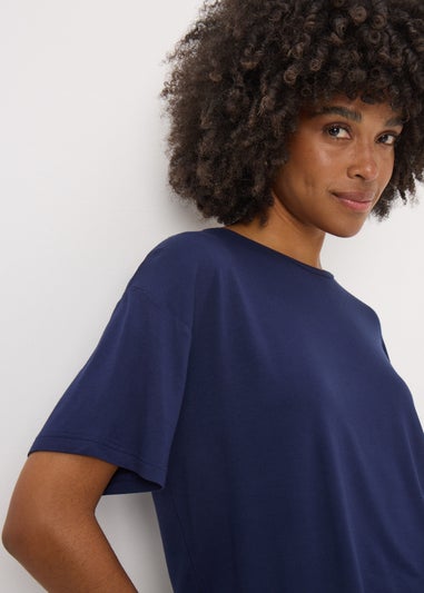 Navy Relaxed Fit T-Shirt