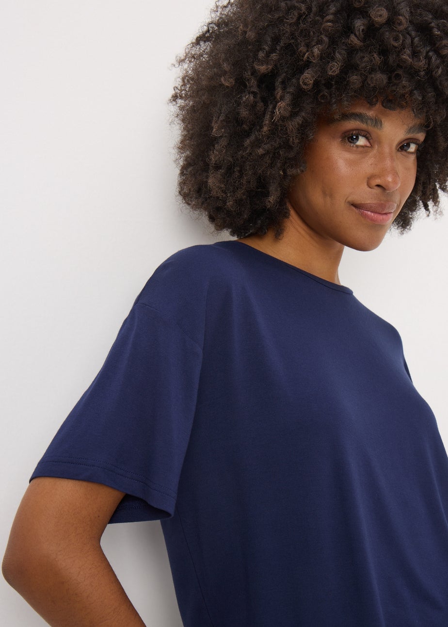 Navy Relaxed Fit T-Shirt