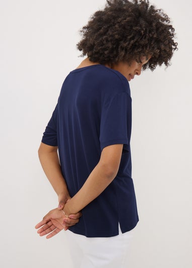 Navy Relaxed Fit T-Shirt