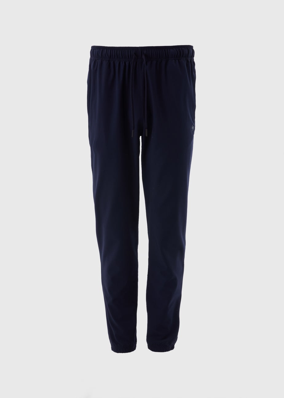 Souluxe Navy Woven Jogging Bottoms