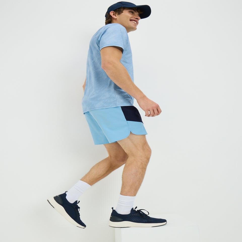 Souluxe Blue Block Shorts