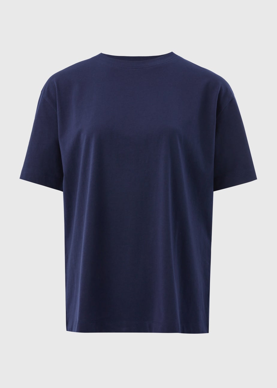 Navy Oversized T-Shirt