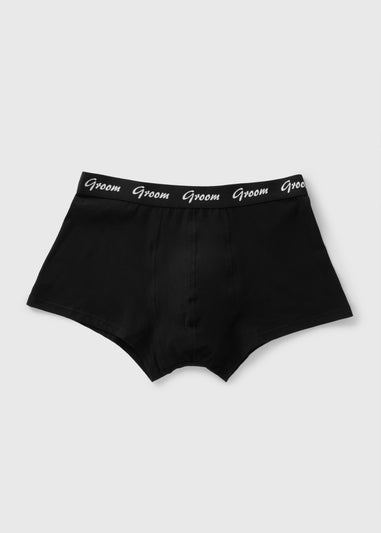 Black Groom Boxers