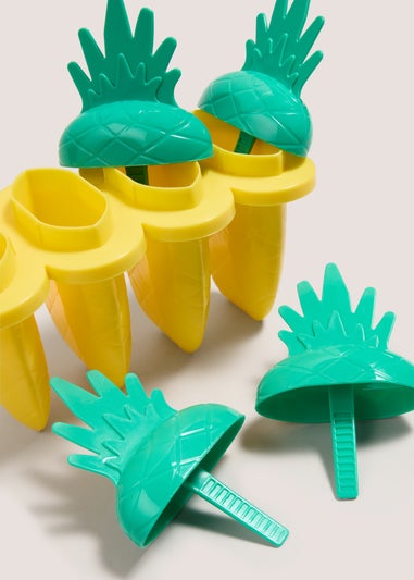 Yellow Pineapple Lolly Mould