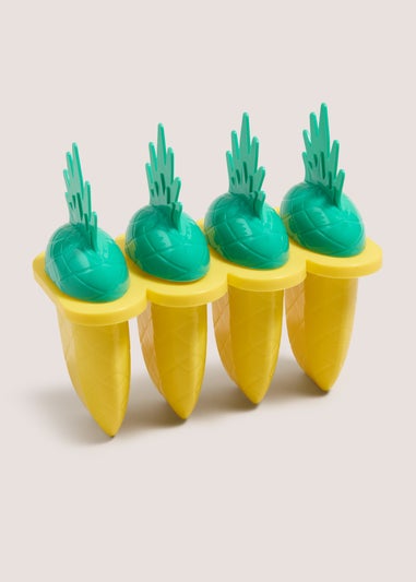 Yellow Pineapple Lolly Mould