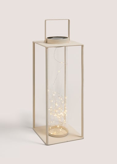 Cream Solar Lantern