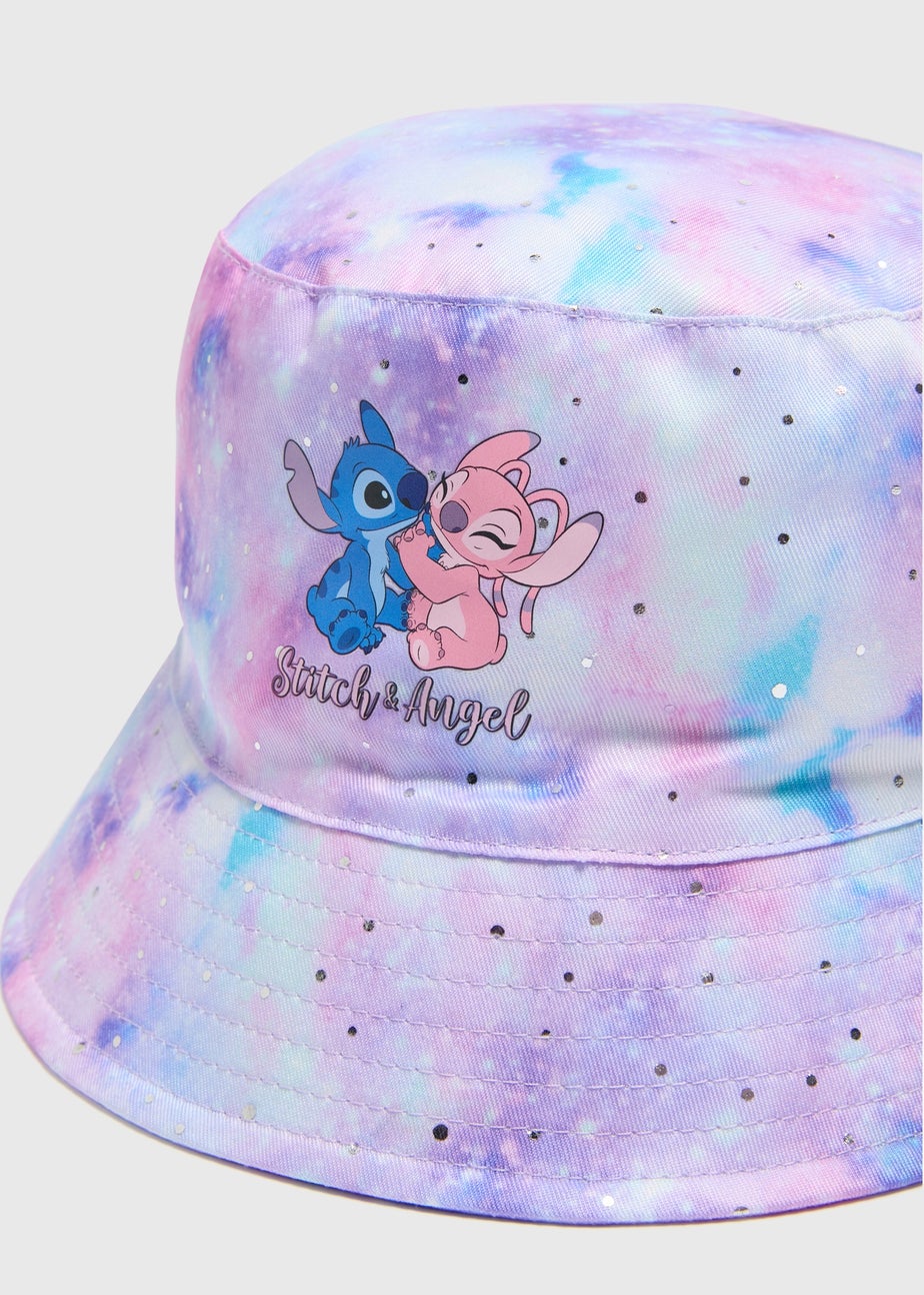Girls Lilac Stitch Bucket Hat (3-10yrs)