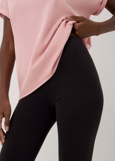 Black Cropped Leggings