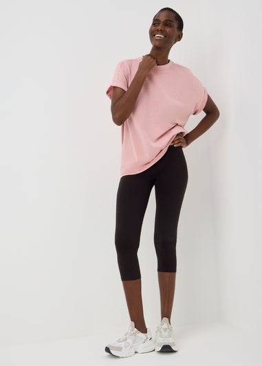 Black Cropped Leggings