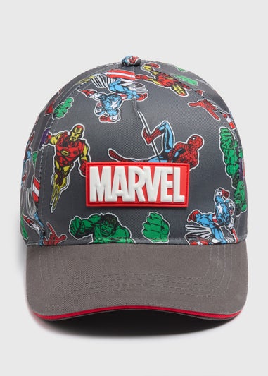 Marvel Boys Grey Cap (3-10yrs)