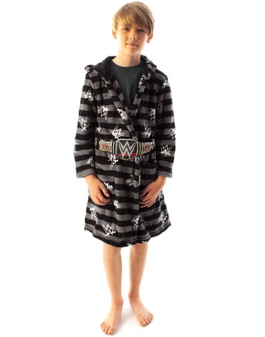Vanilla Underground WWE Boys Grey Championship Belt Bathrobe (5 - 14 Years)