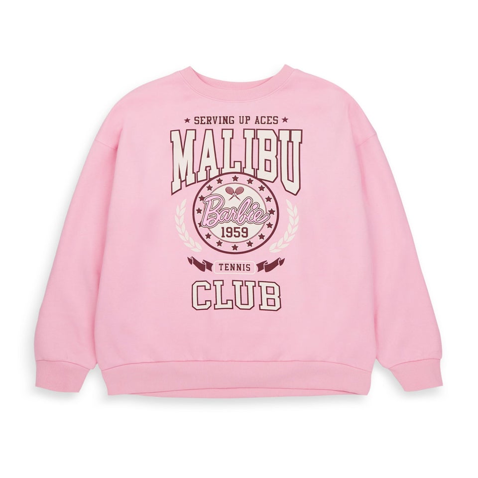 Barbie Pink Malibu Club Sweatshirt