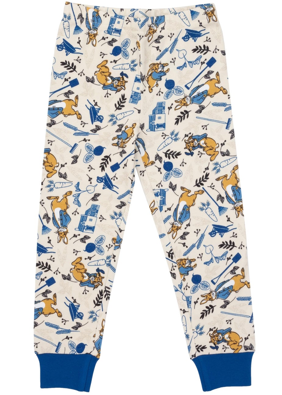 Peter Rabbit Kids Blue Long Sleeve Long Leg Pyjamas (12 Months - 5 Years)