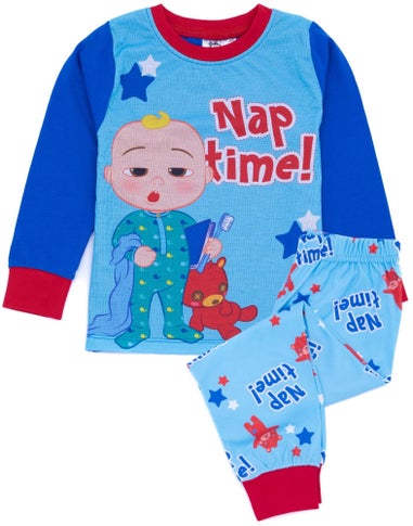 Vanilla Underground Cocomelon Boys Blue Pyjama Set (12 Months-4 Years)
