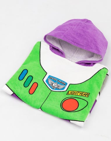 Vanilla Underground Disney Boys Multicoloured Buzz Lightyear Poncho Towel