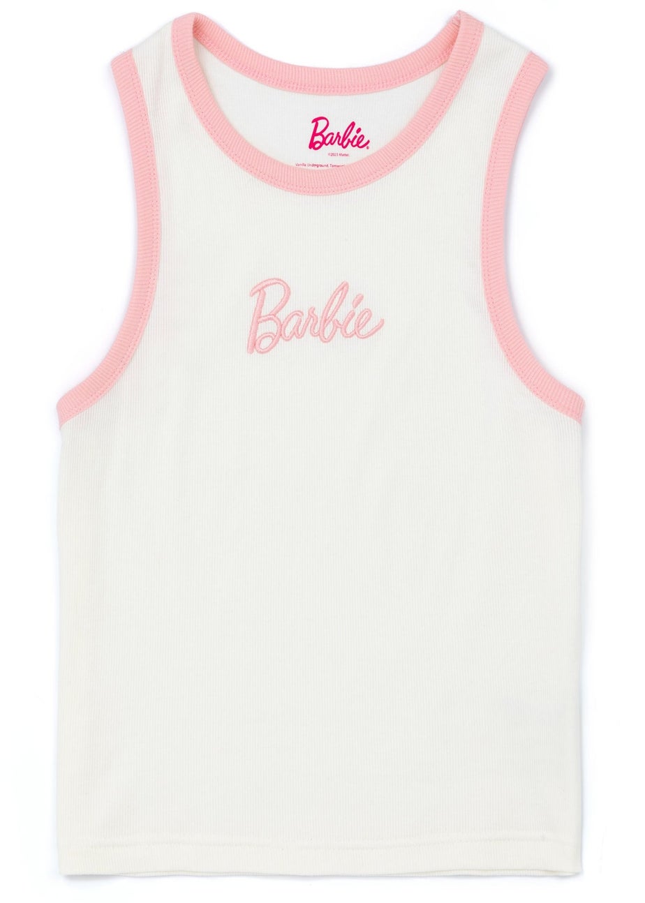 Barbie Pink Vest and Shorts Pyjama Set