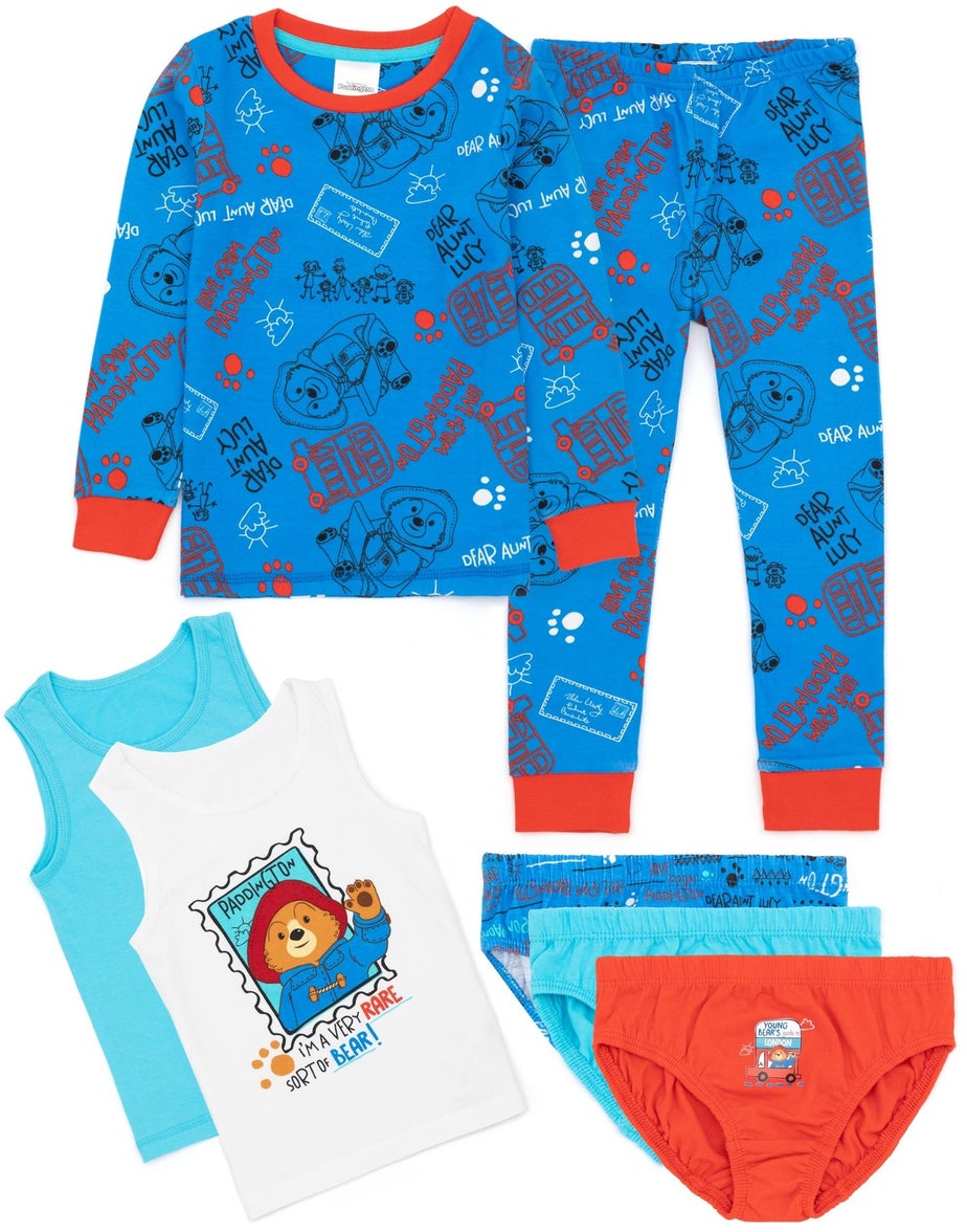 Paddington Bear Kids Multicoloured Paddington Pyjama Set (18 Months - 6 Years)