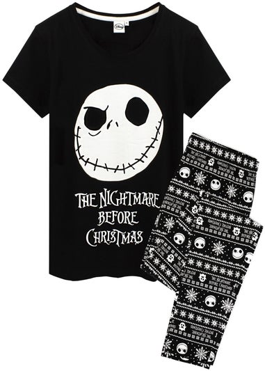 Disney The Nightmare Before Christmas Black Pyjama Set