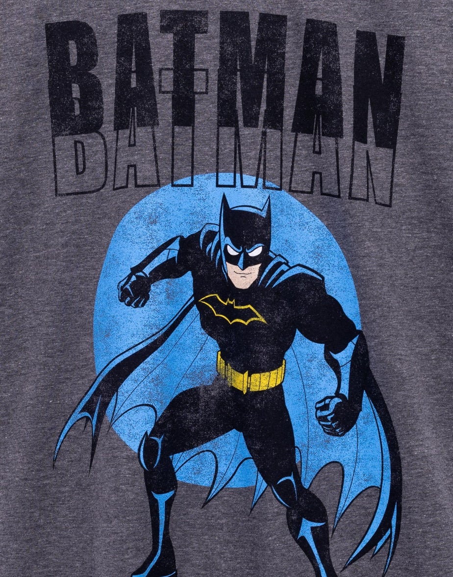 Vanilla Underground DC Comics Mens Grey Batman T-Shirt