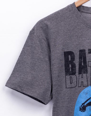 Vanilla Underground DC Comics Mens Grey Batman T-Shirt